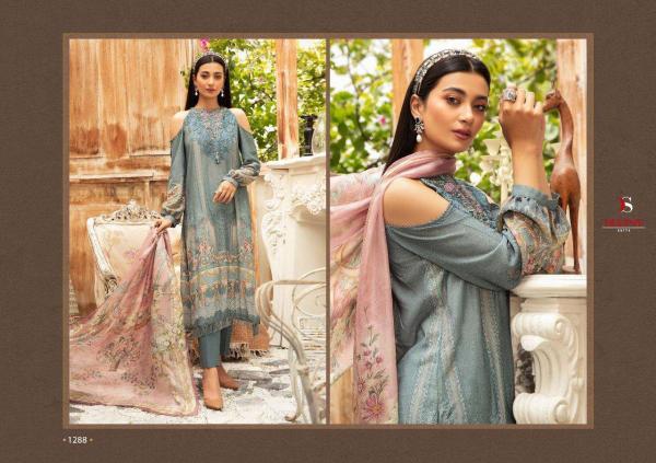 Deepsy Maria B Vintage Collection 21 Designer Festive Wear Cotton Embroidery Pakistani Salwar 